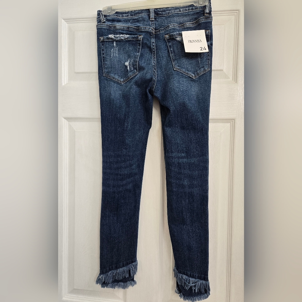 Zenana Distressed Jeans - Picture 5 of 5